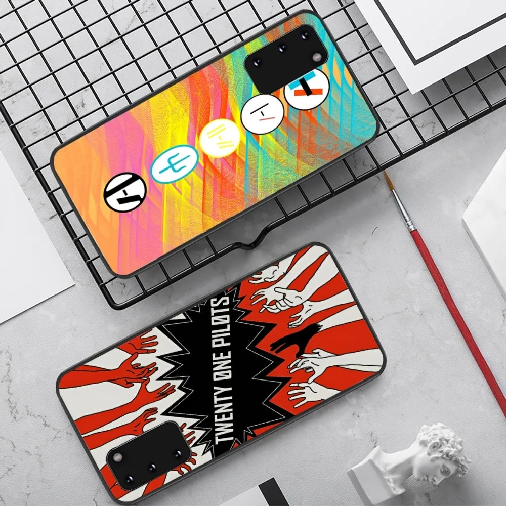 T-Twenty One Pilots Phone Case For Samsung S 9 10 20 21 22 23 30 23 24 Plus Lite Ultra FE S10lite Fundas