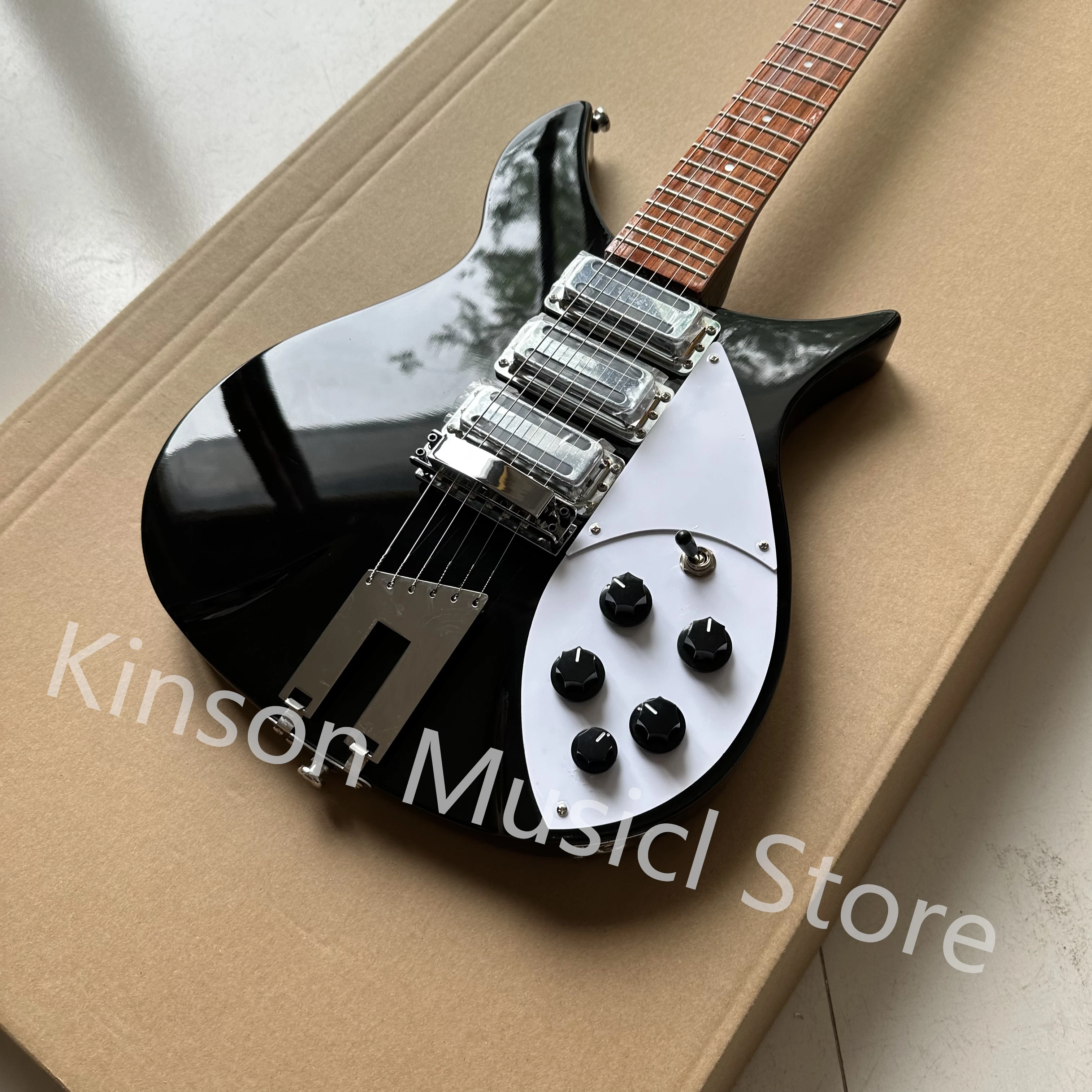 Rickenbacker 325 Electric Guitar Rosewood Fretboard, Fixed Bridge, Trapeze Tailpiece,