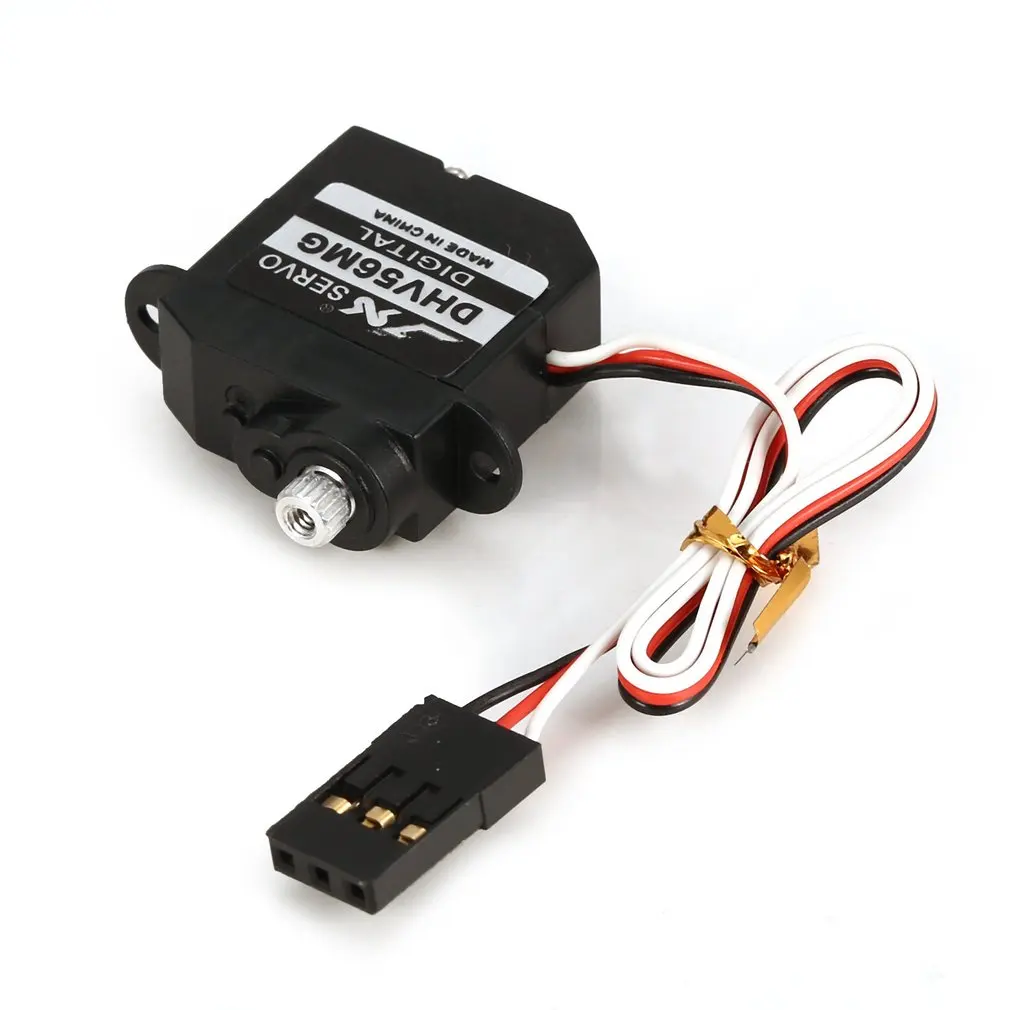 JX DHV56MG 1.2kg RC SERVO Digital Coreless 0.10sec Metal Gear Servo For RC Car Robot Airplane Aircraft Drone RC Model DIY