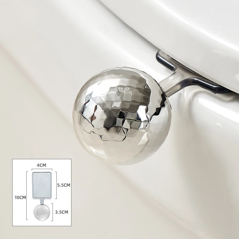 Self-Adhesive Toilet Lid Lifter Set Bathroom Accessories Handle Office Home Use Avoid Touching Toilet Cover Seat Lifter