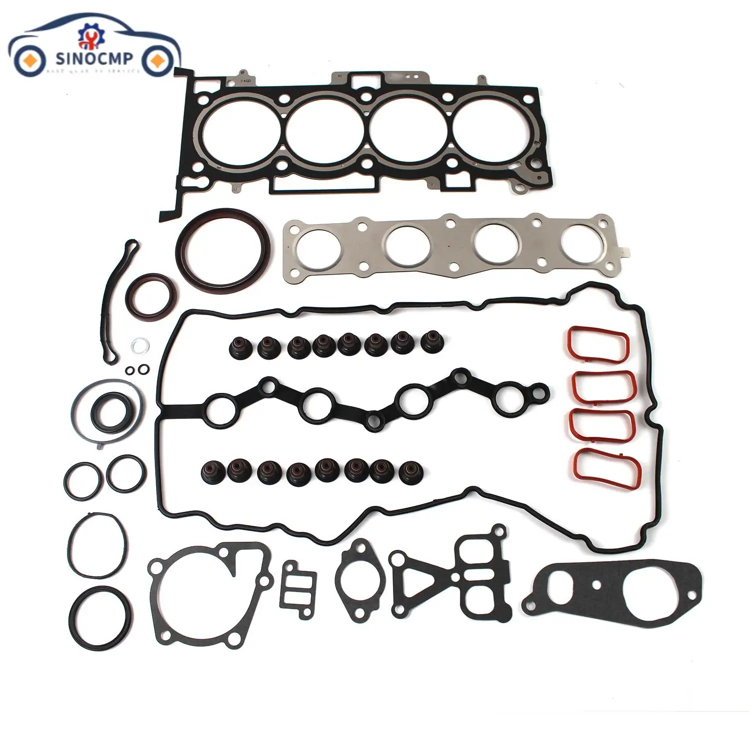 

Engine Overhaul Gasket Kit for Hyundai Tucson Kia Sportage 2.4L GDI G4KJ 2016-2020 Brand New Aftermarket Engine overhaul kit