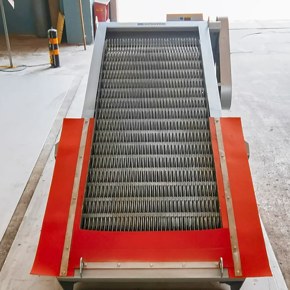 304 Stainless Steel Automatic Rotary Rake Mechanical Grid Cleaning Machine with PLC Motor for Water Treatment Equipment Grating