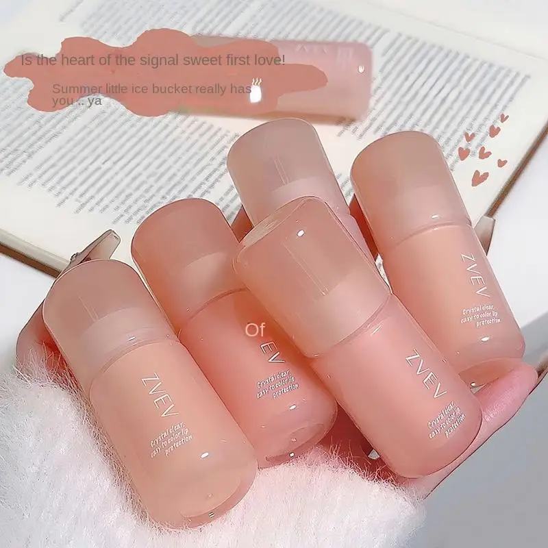 Matte lip glaze long-lasting waterproof lipstick anti-smudge velvet lip gloss makeup