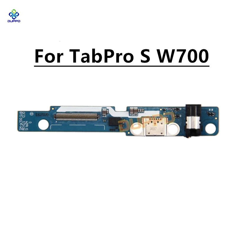 USB Charging Dock Port Socket Jack Connector Charge Board Flex Cable For Samsung Galaxy TabPro Tab Pro S W707 W700