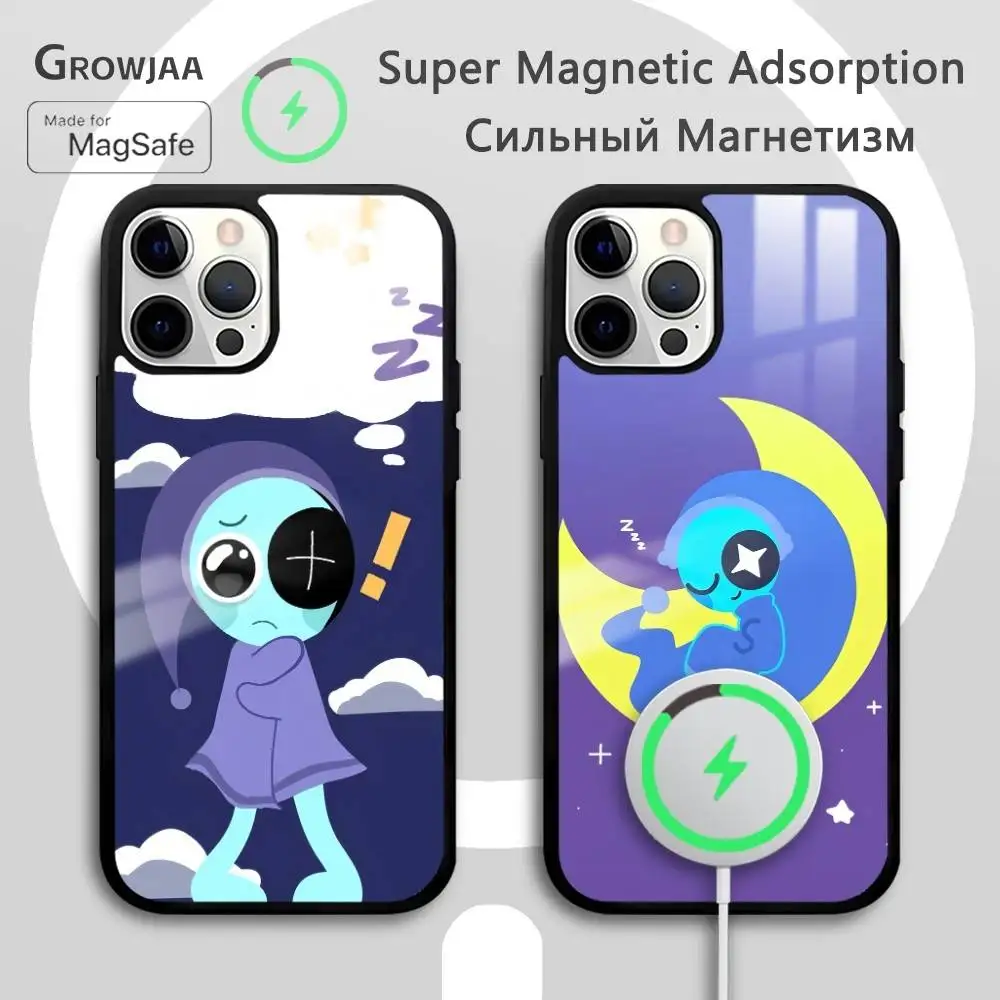 

Game D-Dandys World phone case for iPhone 17 16 15 14 13 12 11 Pro Max Plus Mini Magsafe Magnetic Wireless Mirror Funda