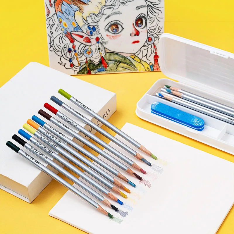 Underglaze Pencils Ceramics DIY Ceramic Hand Painted High Temperature Glaze Powder Pen Pottery Painting and Coloring Tools TYGJ6