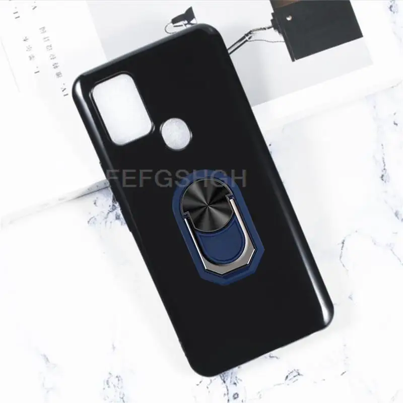 For BLU V91 G91 Case Back Finger Ring Soft TPU Silicone Case For Blu G91 G0410WW Phone Cover