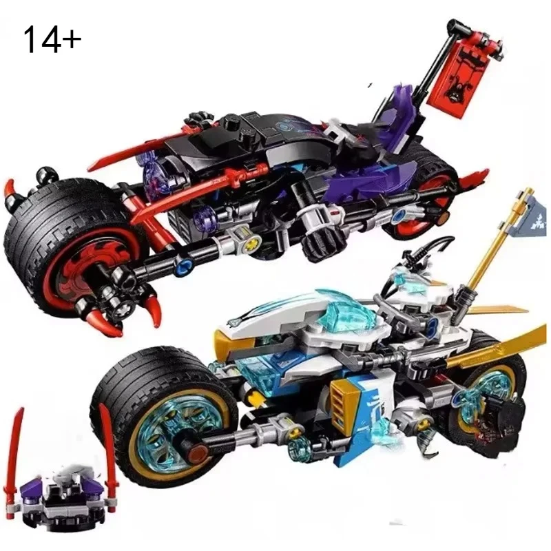 

Новинка 2026 года, 70639 фигурки ниндзя, строительные блоки для мотоциклов, модель Zane, кирпичи, детские наборы, подарок для детей