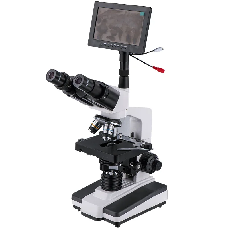 

New XSP-2CA Monocular, Binocular/Trinocular Biological/Microscope, LCD 1600 Times