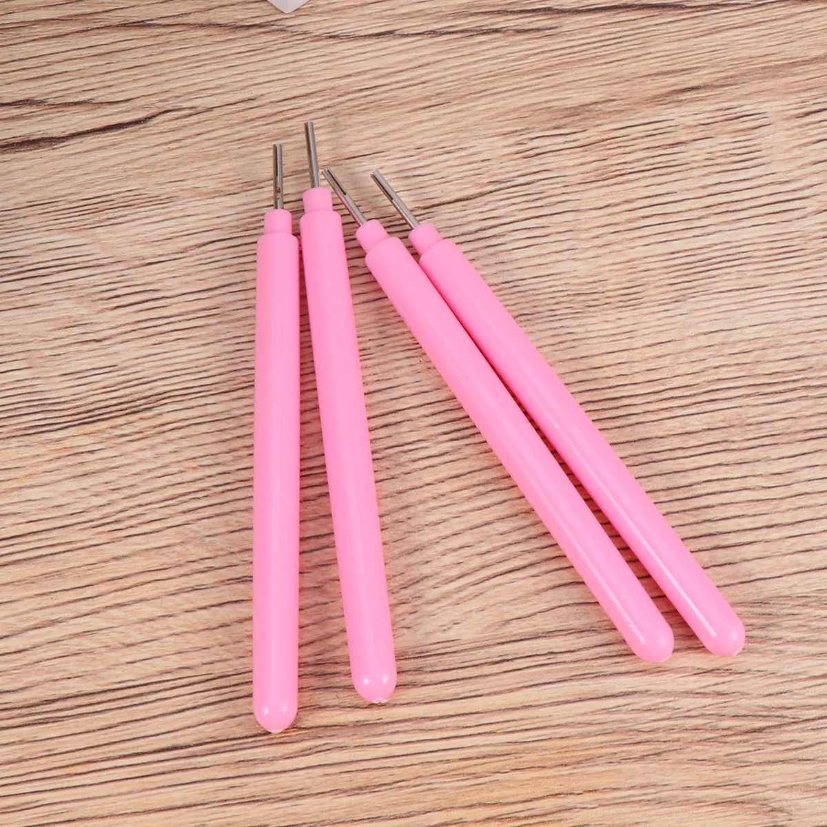 

10Pcs Quilling Forks Metal Plastic Tips Colorful DIY Paper Art Tools for Handmade Craft Projects Light Pink Tools Paper Quilling