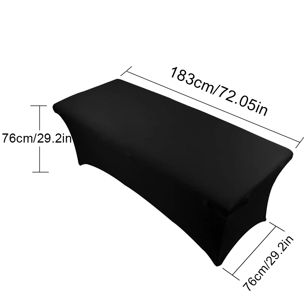 Black Grafting Lash Bed Cover Reusable Eyelash Extension Table Bed Cover Sheet Rectangular Tablecloth Protector Makeup Tools