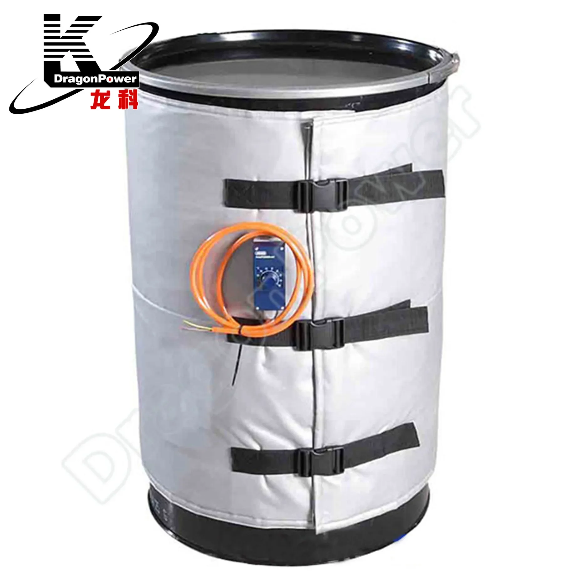 220V Electric 200ltr drum heater Barrel Heating Jacket With Digital Thermostat