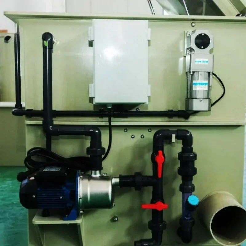 Hot SalesDMS Aquaculture Fish Farming Koi Pond Ras Rotary Drum Filter For