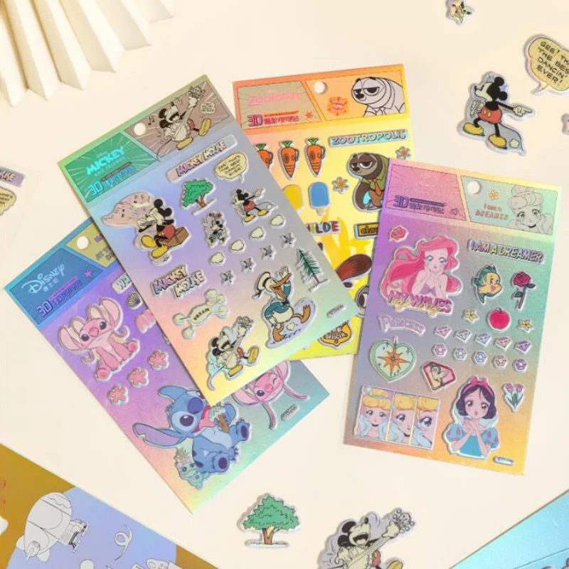 24pc-lot-disney-princess-cucitura-adesivi-tosaerba-raschietti-creativi-prenotazione-raschiatura-decorativa-diario-adesiva-etichetta-etichetta-album-bastone