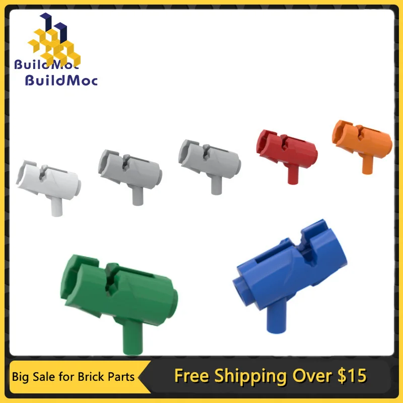 10Pcs MOC Parts 15391 Gun Compatible Bricks DIY Assmble Building Blocks Particle Kid Puzzle Brain Toy Gift