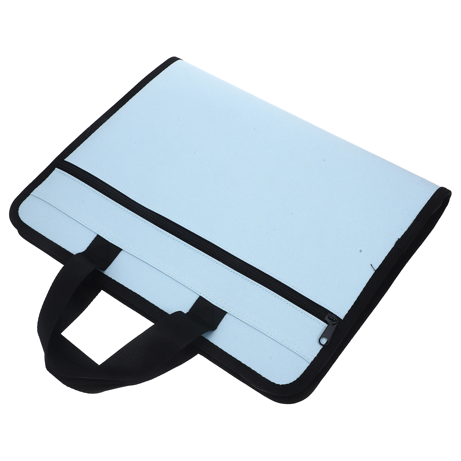 

Accordion Paper File Holder Document Bag A4 Size Portable Paper File Folder Holder Black Storage ganizer
