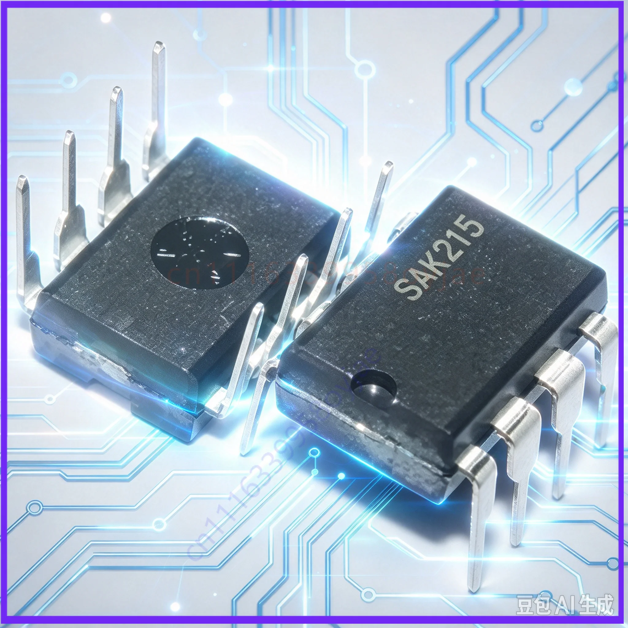 Replacement Pulse Shaper Circuit for SAK215 Revolution Counters DIP8, 5PCS New