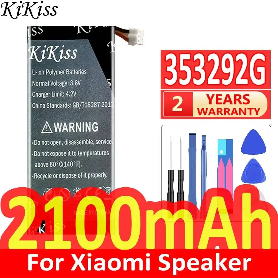 Stable Long Lasting 2100mAh Bpi 353292G For Xiaomi Speaker Speaker Battery