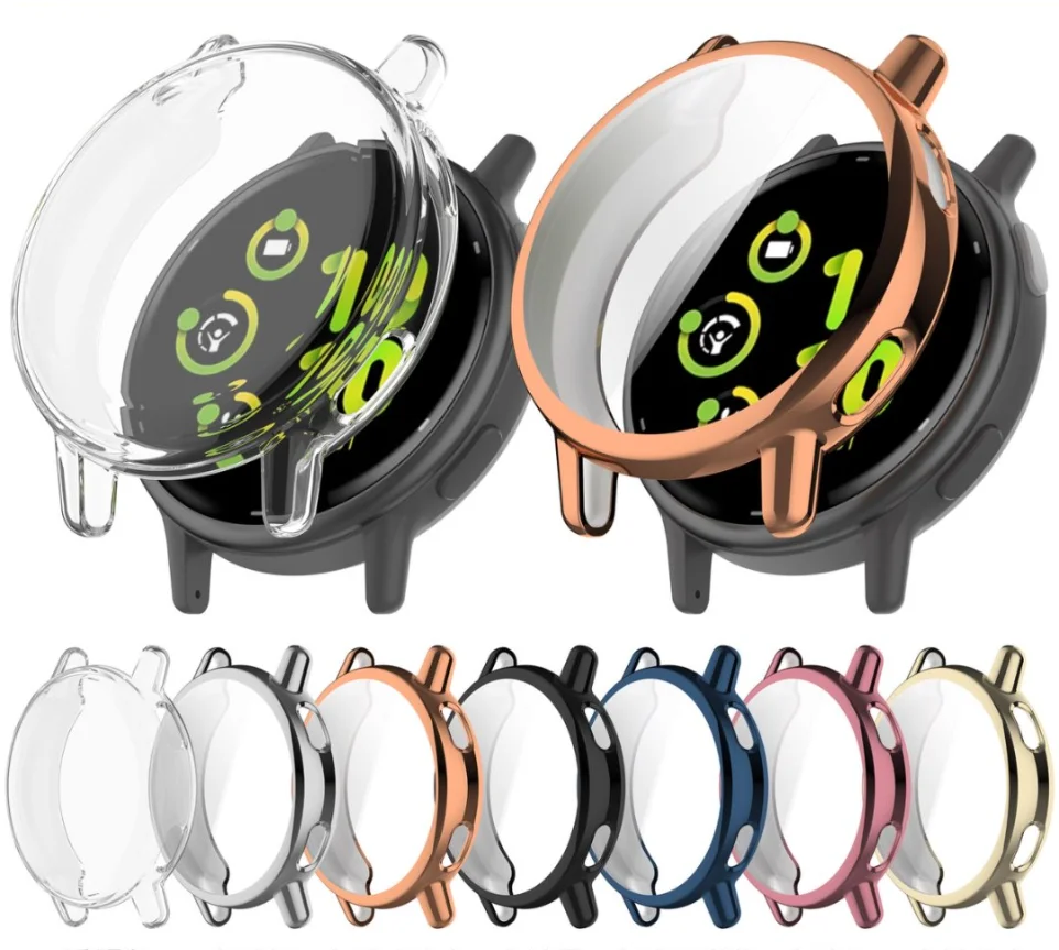 Блестящий чехол из ТПУ, защитная пленка для экрана Garmin Vivoactive 5.