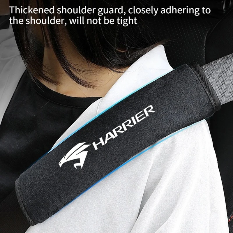 

2 Pcs Soft and Comfortable Car Seat Belt Cushions Car Shoulder Pad Seat Belt For Toyota Harrier Camry Corolla Rav4 Yaris Prius