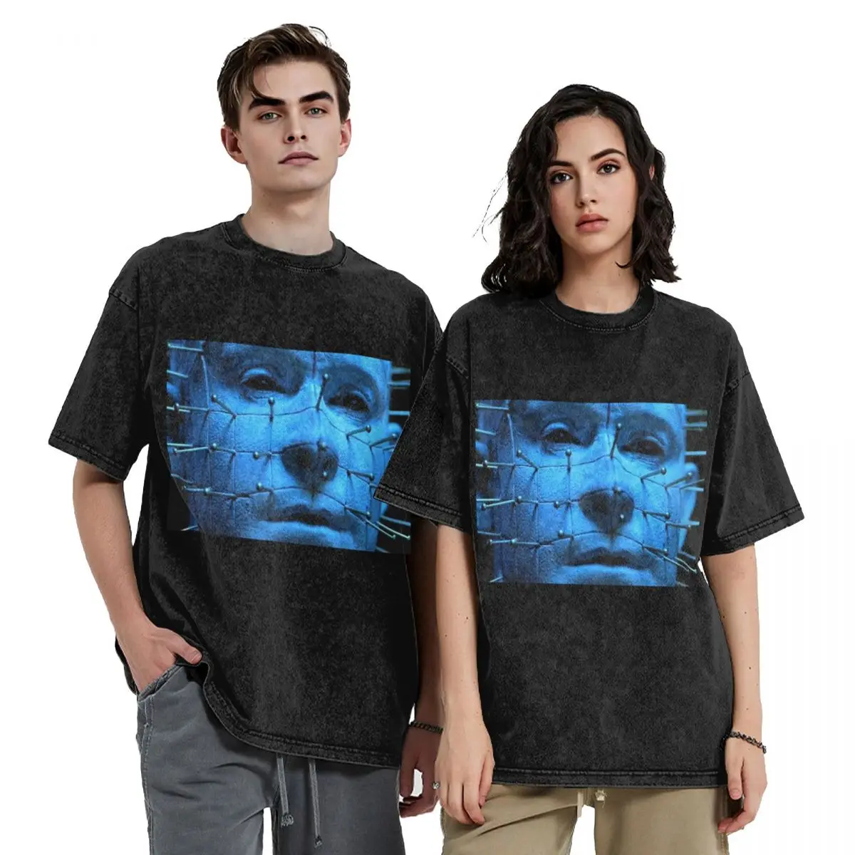 

PINHEAD T-Shirt topping custom shirt Anime t-shirt mens graphic t-shirts hip hop