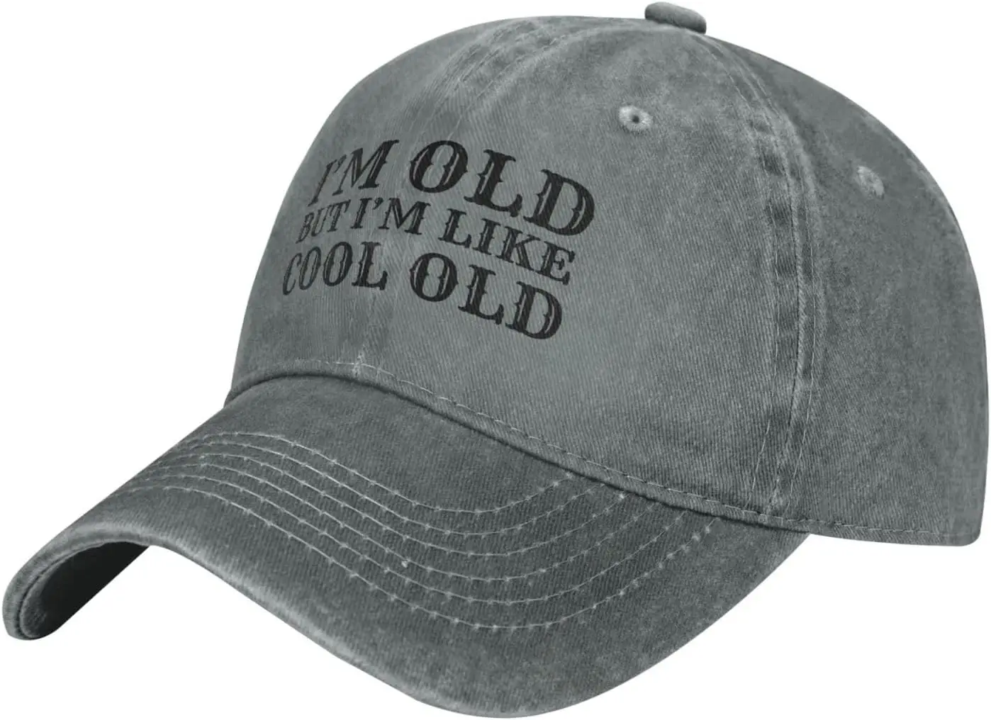 Funny Hat I’m Old But I’m Like Cool Old Hat Men Baseball Cap Fashionable Hat