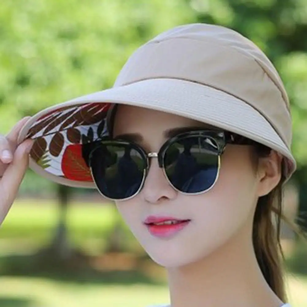 Summer Sun ProtectionBreathable Sun Visor Is Comfortable, Solid Color, Buckle Closure And Three-Dimensional Pattern