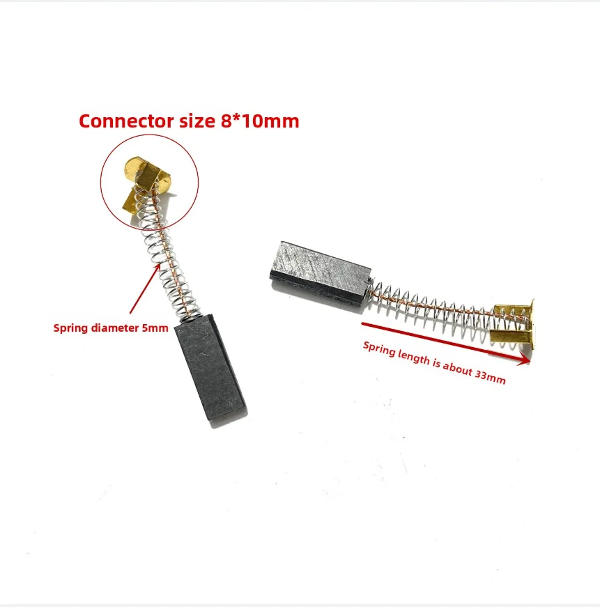 

R-900 plastic film continuous sealing machine/sealing machine carbon brush/motor ZD-60 carbon brush specification 4 * 8 * 18