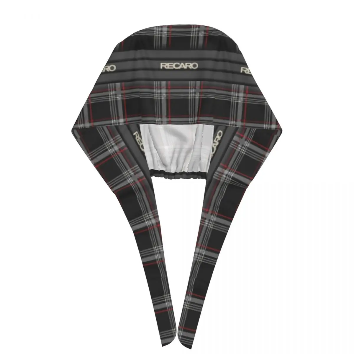 Tartan Plaid Recaros Scrub Hat Doctor Working Surgical Cap Unisex Adjustable Nursing Caps for Dentist