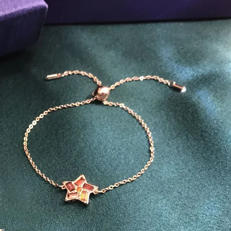 2025 الاتجاه الجديد سحر للنساء الراقية طقم مجوهرات القلائد الفاخرة الأصلية أقراط أساور خواتم هدايا الزفاف #4