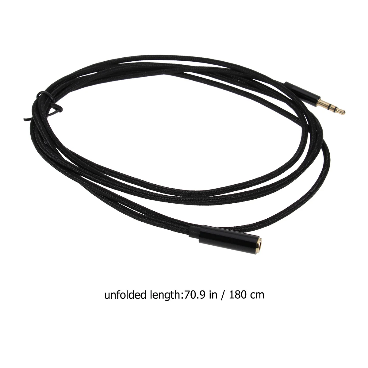 

3.5Mm 5 Meters Long Male To Female Headphone Aluminum Alloy Shell Wire Core Stereo Sound For Audio Devices Aux Extension