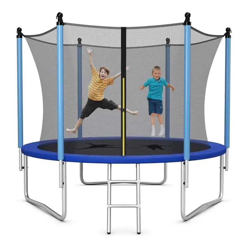 Large Elastic Fitness Trampoline Kids and Adults Foldable Indoor Outdoor Sports Equipment for Amusement Parks