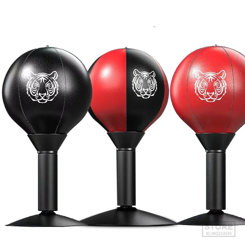 

Boxing Desktop Speed Ball Leather Adult Decompression Punching Bag Wall-mounted Strong Sucker Child Training Fitness Equipment