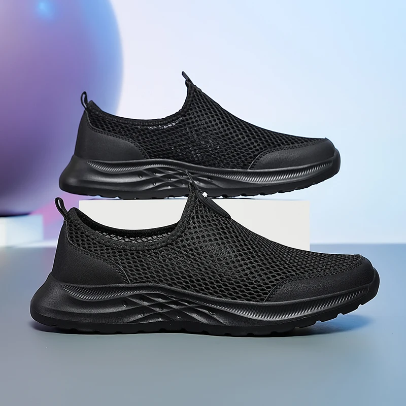 

YRZL Mens Sneakers Breathable Men Shoes Lightweight Loafers Non Slip Walking Shoes Male Casual Sneakers Athletic Tennis Shoes