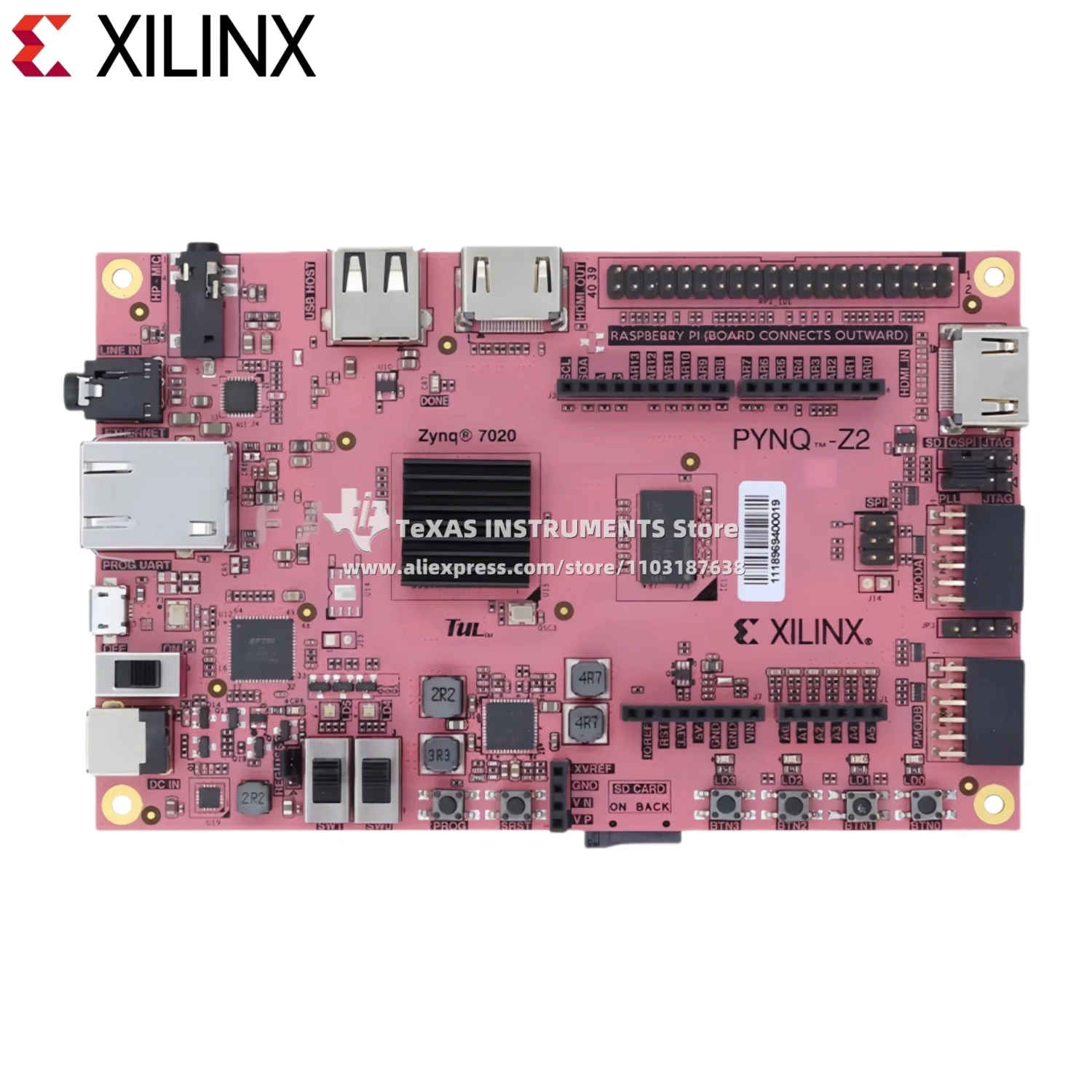 1PCS/LOT TUL PYNQ-Z2 ZYNQ XC7Z020 1M1-M000127DVB DEV FPGA
