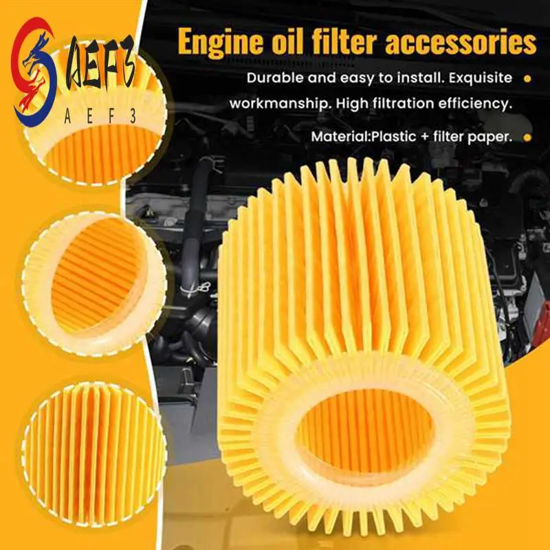 

AEF3-20Pcs Engine Oil Filter Elements For Toyota C-HR 2.0L Pontiac Vibe Corolla Prius 1.8L Filters 04152YZZA6 04152-37010