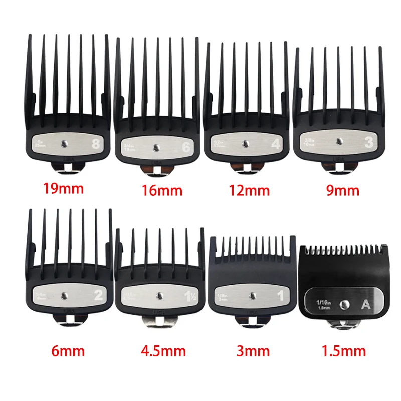 Professional Hair Clipper Limit Guide Comb For Keimei Trimmer Universal Cutting Guide Comb Haircut Tools Hair Clipper Limit Comb