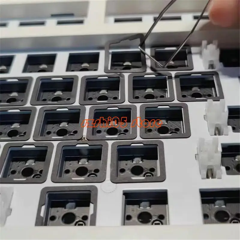 

781E 120PCS Keyboards Switches Pad Poron Foam Noise Dampener Foam Sticker for Hot Swap Keyboards Sound Reduction Insulation Film