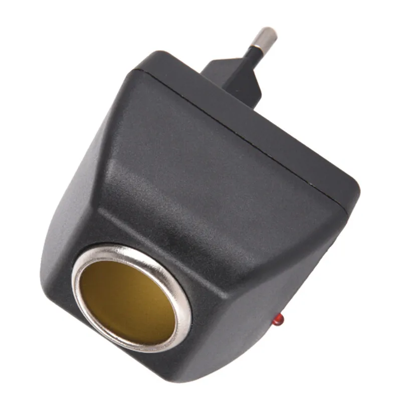 Adaptador convertidor de corriente de 90V-220V CA, toma de corriente de pared a 12V CC para encendedor de cigarrillos de coche, cargador
