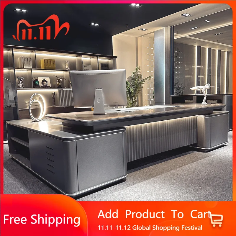 Aesthetic Desktops Desk Table Minimalist Sedentary Supplies Funny Gaming Table Small Executive Escrivaninha Postmodern Furniture