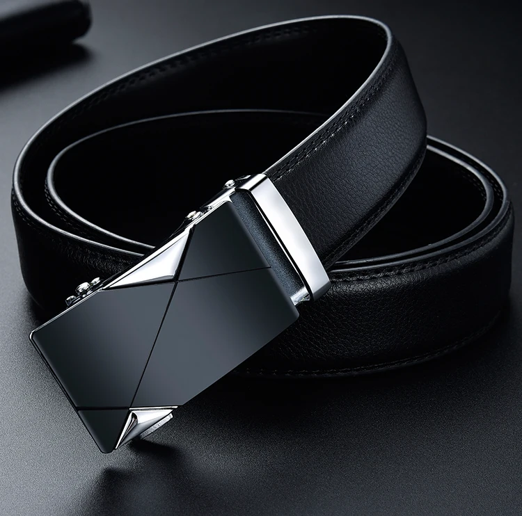 Gürtel Berühmte Marke Gürtel Männer Herren Gürtel Qualität Echtes Luxus Leder Gürtel Für Männer Gürtel Männlich Strap Männlich Metall Automatische Schnalle – Detail 11