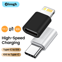 Elough USB C To Lightning Adapter Lightning Female to Type C Male Converter High Speed Charging Connector For iPhone 14 13