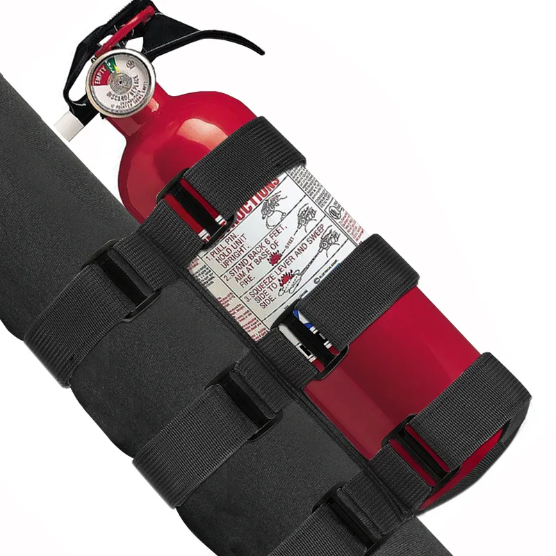 The Fire Extinguisher Strap Is Suitable for Jeep Car Fire Extinguisher Strapping, and The Fixing Strap Is Large and Adjustable