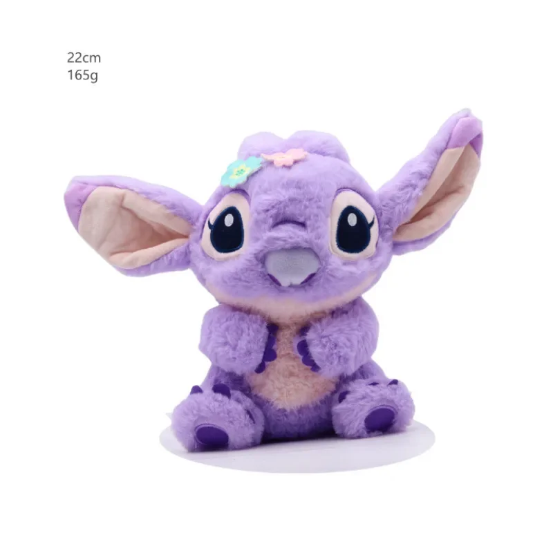 Lilo & Stitch Plush Toy Disney Doll Cartoon Animals Stitch Angel Pandent Cute Keychain Kids Christmas Halloween Birthday Gift