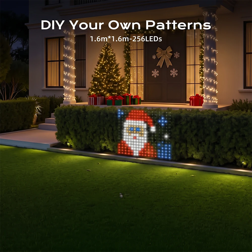 Luces de malla inteligentes, l - Color Changing Outdoor reseña y precio