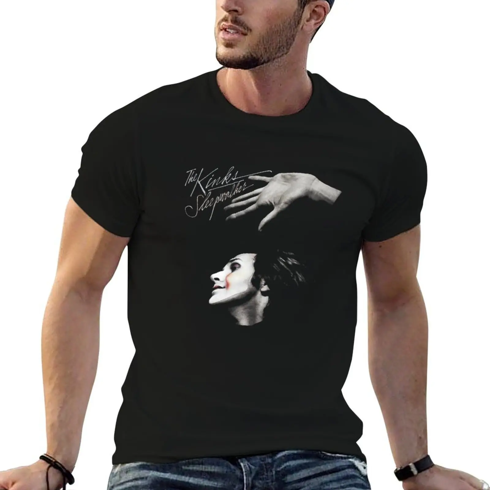 The Kinks Sleepwalker Album Cover. T-Shirt sublime funny costumes anime shirts men