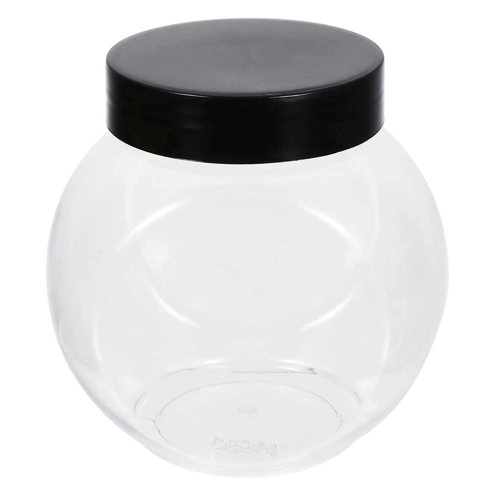 1Set Food Storage Cans Transparent 424ml Moisture-Proof Sealed Canisters for Honey Sugar Tea Coffee Cookies Storage Can view 5