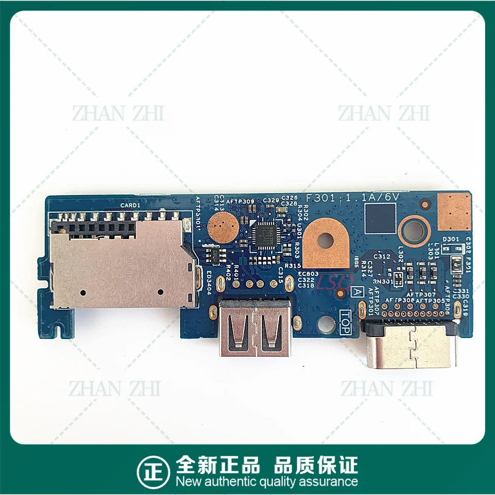 

New For Dell Latitude 34803580 Notebook SD VGA Slot USB Small Board 16A34-1