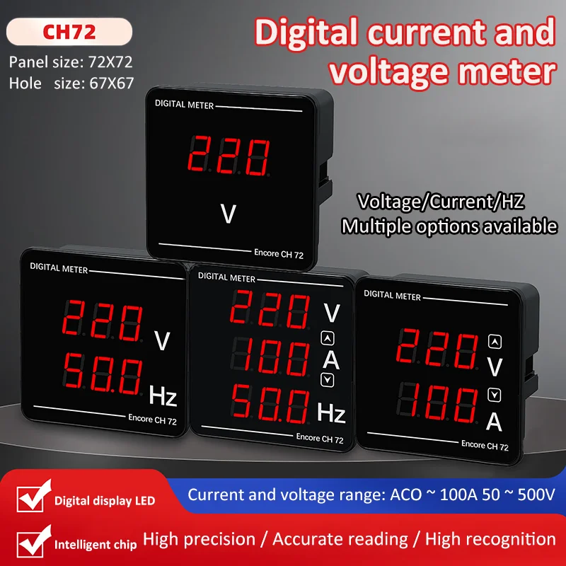 Led Digital Voltmet…