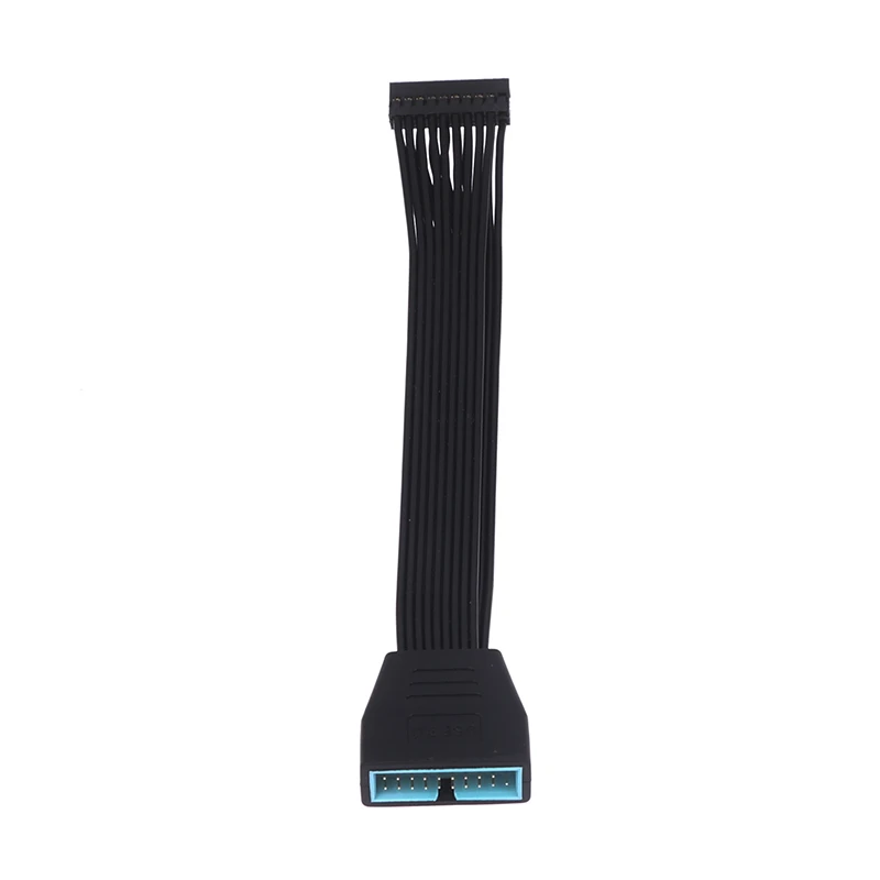 1pc Motherboard Mainboard USB3.0 19Pin 20Pin Female to USB 3.0 19pin 20 Pin Male Extension Conversion Connecting Cable 15cm